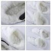 BESTOYARD 1 Pair Slipper Insoles Replacement Fur Slipper Insoles Sole Inserts Fuzzy Clogs Liners Shoe Filler Furry Plush White Man s Sports Shoes view 3