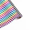 3 Rolls Birthday Wrapping Paper Roll - 17 in X 120 in Per Roll - Sparkly Rainbow Holographic Wrapping Paper for Girls Kids Birthday Gift Wrap view 4