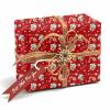 Enjoyyjl Personalized Christmas Party Gift Wrapping Green Paper for Kids Women Men Pet Christmas, Custom Multi-Photo Wrapping Paper, Gift Wrap Roll for Daughter Son view 2