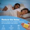Ear Plugs for Sleeping,12 Pair Earplugs Noise Canceling Soft Silicone Ear Plug Reusable Earplugs for Sleep,Concert,Swimming,Study,Loud Noise,Snoring(Yellow Pink Rose Red) view 3