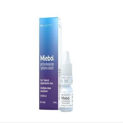 Bausch Health MIEBO 100 % OPHTHALMIC SOLUTION (Bottle, 3 Milliliter)