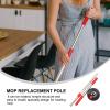 Healifty Mop Pole Handle Replacement Mop Cleaning Supplies Replacement Cleaning Tool Appendix Retractable Plastic to Rotate view 4