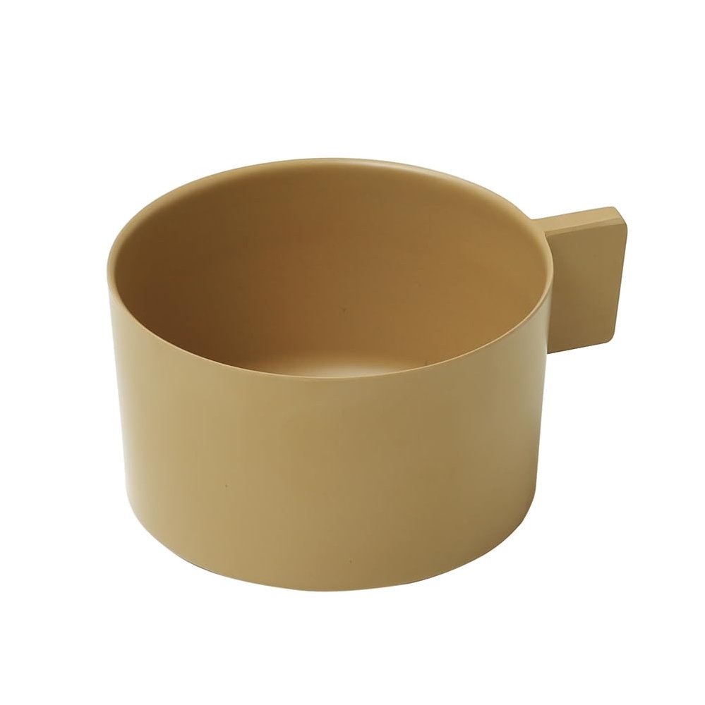 ideaco Cereal Soup Salad Cup, Diameter 4.9 x Height 2.4 x Width 4.9 inches (10 x 6 x 12.6 cm), Capacity 11.8 fl oz (350 ml), usumono mug bowl soil beige