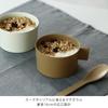 ideaco Cereal Soup Salad Cup, Diameter 4.9 x Height 2.4 x Width 4.9 inches (10 x 6 x 12.6 cm), Capacity 11.8 fl oz (350 ml), usumono mug bowl soil beige view 2