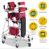 Anti-tilt Walking Frame, Adjustable Height Width, Lower Limb Trainer Rehabilitation Auxiliary Equipment, for Elderly, Handicapped view 2