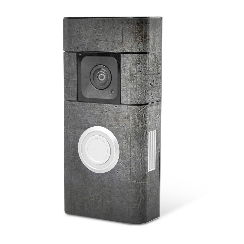 MightySkins Skin Compatible with Ring Video Doorbell Plus - Scratched Up | Protective, Durable, and Unique Vinyl Decal wrap Cover | Easy to Apply, Remove, and Change Styles