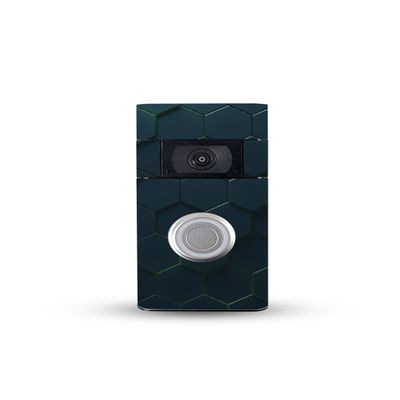 MightySkins Skin Compatible with Ring Video Doorbell (2nd Generation) - Acid Hex | Protective, Durable, and Unique Vinyl Decal wrap Cover | Easy to Apply, Remove, and Change Styles