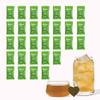 Tea Drops 30 Bulk Pack Organic Peppermint Bagless Tea - Loose Leaf, Lightly Sweetened, On-The-Go. Plastic-Free - Iced or Hot Tea view 1