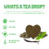 Tea Drops 30 Bulk Pack Organic Peppermint Bagless Tea - Loose Leaf, Lightly Sweetened, On-The-Go. Plastic-Free - Iced or Hot Tea view 4