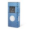 MightySkins Carbon Fiber Skin Compatible with Ring Video Doorbell Plus - Blue Gridiron | Protective, Durable Textured Carbon Fiber Finish | Easy to Apply view 1