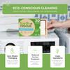 Earth Rescue Laundry Detergent Sheets - Up To 120 Loads (60 Sheets) - Ultra Concentrated Liquidless Dry Laundry Detergent, Ideal For Sensitive Skin, Eco Friendly, Plastic Free - Fresh Linen view 4