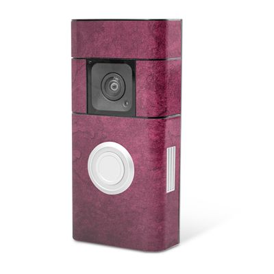 MightySkins Skin Compatible with Ring Video Doorbell Plus - Pink Gravel | Protective, Durable, and Unique Vinyl Decal wrap Cover | Easy to Apply, Remove, and Change Styles