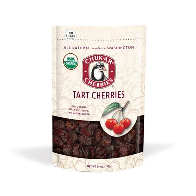 Chukar Cherries Organic Tart Cherries (Pack of 12)