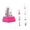 minkissy 2sets Nail Drill Bits Electric Nail Files Professional Grinding for Manicure and Pedicure for Art Shops and Personal Use view 3