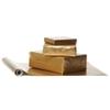 UK Greetings 10 Metre Wrapping Paper Roll for Him/Her/Friend - For Easter, Birthdays, Thank You, Congratulations or Other Gifts - Gold Design view 1