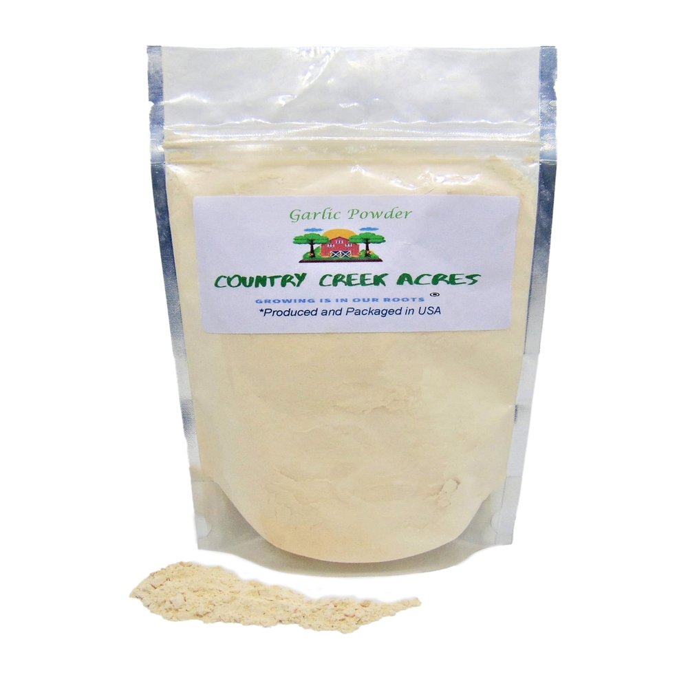1 oz Garlic Powder - Dehydrated garlic used in cooking for flavor enhancement. - Country Creek LLC