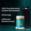 Essential Elements Micronized Creatine Monohydrate Powder for Men & Women - Unflavored & Easily Dissolved - 60 Servings view 3
