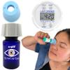 e-Pill TimeCap Eye Reminder & Guide | Aid for Precise Eyedrop Application (Blue Reminder & Guide) view 1