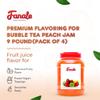 Fanale Premium Flavoring Jam for Bubble Tea | Peach Flavor Fruit Jam | for Boba Tea, Smoothie Paste, Slushes, Desserts | 9 pound(Pack of 4) | JAM006-CS view 3