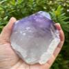 Extra Large Amethyst Point, Natural Amethyst Point, Raw Amethyst Point Healing Crystals (12-14 oz) view 2
