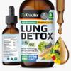 BIO KRAUTER Lung Detox Drops - Pure Vegan Lung Cleanse Liquid Form 2 Fl.Oz 28 Days of Supply - Blend Mullein, Elderberry, Stinging Nettle, Ginseng & Angelica Extracts - Respiratory Support view 1