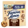 Famous Amos Classic Chocolate Chip Cookies, Bite-Size Cookies, Great for Sharing, 9 oz Resealable Bag view 1