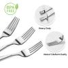 Goodluck 300 Pack Silver Plastic Forks, Heavy Duty Forks Disposable, Silver Plastic Cutlery Perfect for Weddings, Parties, Dinners (300PC) view 3