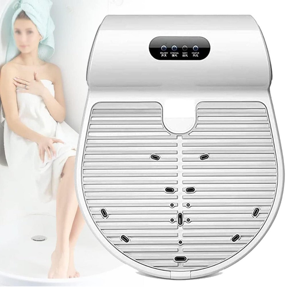 Body Hair Dryer with Weight Scale, Bathroom Body Dryer After Shower, Negative Ions Body Heater Blow Dryer with Gravity Sensor, Natural Warm Air Wind and Cool Wind