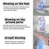 Body Hair Dryer with Weight Scale, Bathroom Body Dryer After Shower, Negative Ions Body Heater Blow Dryer with Gravity Sensor, Natural Warm Air Wind and Cool Wind view 2