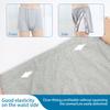 3 Pack Post Surgery Boxers for Men, Adaptive Underwears, Tear Away Underwear, Incontinence Stick-on Briefs, XL/W37 view 3