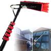 3.6-11m Water Fed Pole Kit,Solar Panel Cleaning Brush Water Fed Pole Brush,Outdoor Window Cleaner for Window Solar Panel Cleaning Washing Tool Kits,Solar photovoltaic Panel Cleaning (36FT/11M) view 1