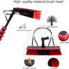 Water Fed Pole Kit, 3.6-11m Adjustable Window Cleaning Pole - 180 Rotatable Brush Head Telescopic Cleaning Brush Outdoor Window Glass Solar Panel Spray Washer Washing Equipment (12FT/3.6M) view 3