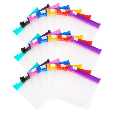 21PCS Pill Pouches, Pill Organizer Travel, Clear Pill Baggies, Plastic Pill Bags with Slide Lock for Medicine Small Items Storage (Classic)