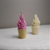 Set of 2 Cupcake Candle Natural Soy Wax Handmade Birthday Cake Candle Gift for Women (Baby Pink) view 3