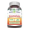 Amazing Formulas Bromelain 500mg 2400 GDU, Veggie Capsules | Non-GMO | Gluten Free | Made in USA | Ideal for Vegetarians (240 Count)