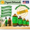 Organic Botanicals Pure Organic Comfrey Leaf Infused Oil - Skin Care for Joints, Back, Muscles, Fractures, Bruises, and Minor Wounds, Natural Herbal Body Massage Oil, Certified Organic (8 oz) view 2