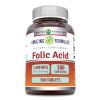 Amazing Formulas Folic Acid 1000 Mcg (1 Mg) Tablets Supplement | Vitamin B9 | Non-GMO | Gluten Free | Made in USA (500 Count) view 1