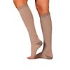 Juzo Soft Silver 20-30 mmHg Compression Stockings, Microdot Silicone Band, Knee High, Open Toe | Compression Socks for Tired, Aching or Swollen Legs, Moderate Varicosities | Beige, X-Small (I) Short view 1
