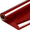 PerkHomy Colored Cellophane Wrap Roll 16" x 100' 3 Mil Thick Cellophane For Gift Basket Treats Goodie Wrapping Craft Flower Bouquet Plastic (Red, 100ft (16in Width)) view 1