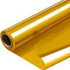 PerkHomy Colored Cellophane Wrap Roll 16" x 100' 3 Mil Thick Cellophane For Gift Basket Treats Goodie Wrapping Craft Flower Bouquet Plastic (Gold, 100ft (16in Width)) view 1