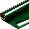 PerkHomy Colored Cellophane Wrap Roll 16" x 100' 3 Mil Thick Cellophane For Gift Basket Treats Goodie Wrapping Craft Flower Bouquet Plastic (Green, 100ft (16in Width)) view 1