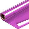PerkHomy Colored Cellophane Wrap Roll 16" x 100' 3 Mil Thick Cellophane For Gift Basket Treats Goodie Wrapping Craft Flower Bouquet Plastic (Pink, 100ft (16in Width)) view 1