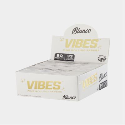 VIBES - Booklets - Fatty - 33/50 - Display Box - Blanco