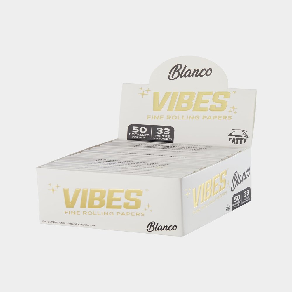 VIBES - Booklets - Fatty - 33/50 - Display Box - Blanco