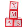 ABOOFAN 1set Christmas Balloon Box Festive Party Supplies for Decorations Easy to Assemble for Home Office Garden Warm Atmosphere for Xmas Celebrations view 1