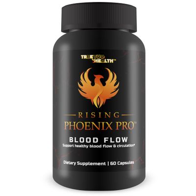 Rising Phoenix Pro Blood Flow - L-Arginine Blood Circulation Supplement - Our Best Circulation Supplement Pro Rising Phoenix Male Pill for Healthy Circulation - Our Best Blood Flow Supplement for Men