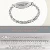 ASTERY Custom Medical Alert Bracelet for Women with Free Engraving,Personalized Emergency Identification Bracelet Waterproof Diabetic Women's Medical Alert ID Bracelet view 2
