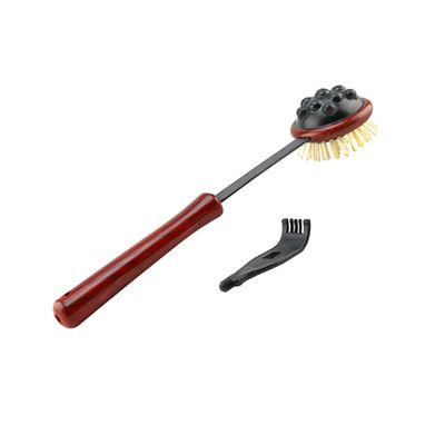 1Pc Scratch Knock Massager Rod Body Massage Hammer Back Manual Massager Wooden Massage Stick Wooden Shoulder and Neck Household Massager Hammer Massage Health Massager