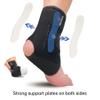 2 Pack Ankle Brace With Side Stabilizers,Ankle Sprain Brace for Men & Women Injury Recovery,Joint Pain Relief,Ankle Support for Running Volleyball Basketball (Large) view 2