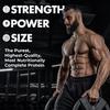 Max Muscle Maxpro Elite Whey Protein Powder | 30g Protein | 0g Sugar | 6.6g BCAAs | Micellar Casein Cold Filtered Whey Isolate Protein | Promotes Muscle Growth & Recovery (Strawberry Banana, 4lb) view 3